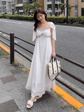 𝑬𝒓𝒊𝒓𝒊𝒏さん（レディース・153cm）の夏コーディネート