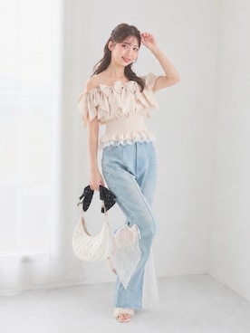 𝑬𝒓𝒊𝒓𝒊𝒏さん（レディース・153cm）の夏コーディネート