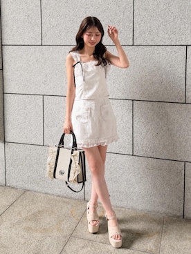 𝑬𝒓𝒊𝒓𝒊𝒏さん（レディース・153cm）の夏コーディネート