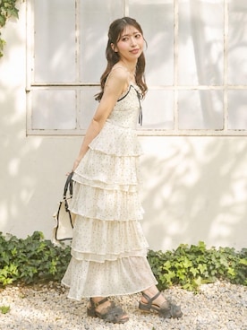 𝑬𝒓𝒊𝒓𝒊𝒏さん（レディース・153cm）の夏コーディネート