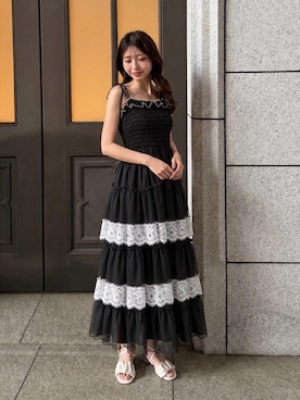 𝑬𝒓𝒊𝒓𝒊𝒏さん(レディース・153cm)の夏コーディネート