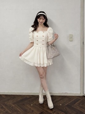 𝑬𝒓𝒊𝒓𝒊𝒏さん(レディース・153cm)の夏コーディネート