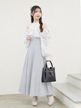 𝑬𝒓𝒊𝒓𝒊𝒏さん(レディース・153cm)の夏コーディネート