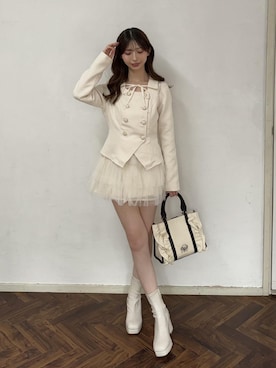 𝑬𝒓𝒊𝒓𝒊𝒏さん(レディース・153cm)の夏コーディネート