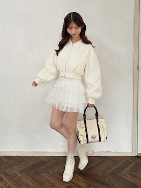 𝑬𝒓𝒊𝒓𝒊𝒏さん(レディース・153cm)の夏コーディネート