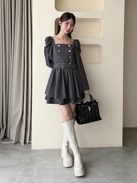 𝑬𝒓𝒊𝒓𝒊𝒏さん(レディース・153cm)の夏コーディネート