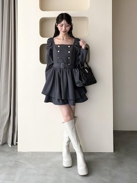 𝑬𝒓𝒊𝒓𝒊𝒏さん(レディース・153cm)の夏コーディネート