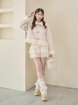 「MAJESTIC LEGON」｜𝑬𝒓𝒊𝒓𝒊𝒏さん（レディース・153cm）の秋コーディネート