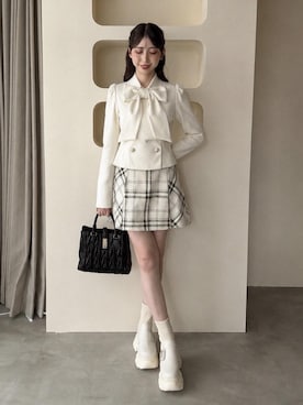 𝑬𝒓𝒊𝒓𝒊𝒏さん（レディース・153cm）の秋コーディネート
