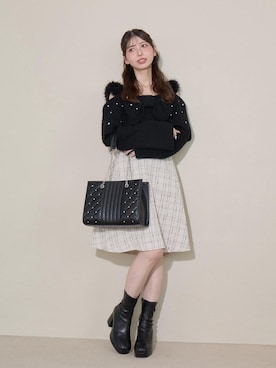 𝑬𝒓𝒊𝒓𝒊𝒏さん(レディース・153cm)の秋コーディネート