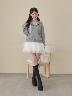 𝑬𝒓𝒊𝒓𝒊𝒏さん(レディース・153cm)の秋コーディネート