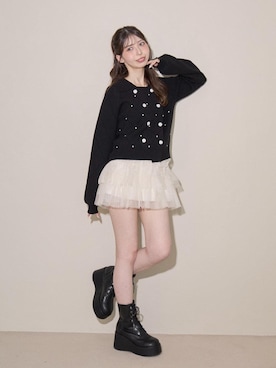𝑬𝒓𝒊𝒓𝒊𝒏さん(レディース・153cm)の秋コーディネート