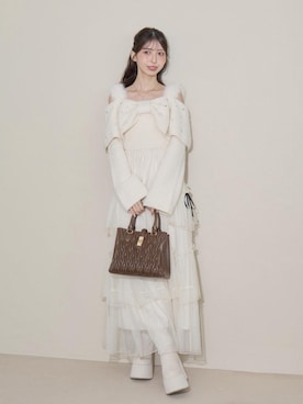 𝑬𝒓𝒊𝒓𝒊𝒏さん(レディース・153cm)の秋コーディネート