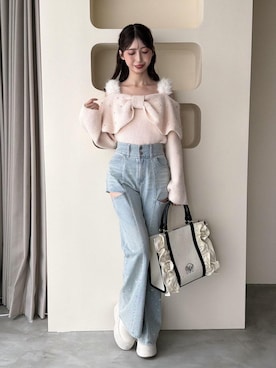 𝑬𝒓𝒊𝒓𝒊𝒏さん(レディース・153cm)の秋コーディネート