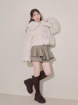 𝑬𝒓𝒊𝒓𝒊𝒏さん(レディース・153cm)の秋コーディネート