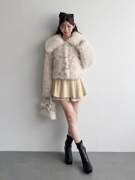 𝑬𝒓𝒊𝒓𝒊𝒏さん（レディース・153cm）の秋コーディネート