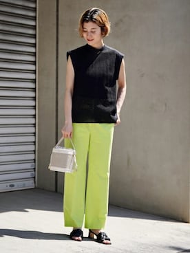 Sunaga_TOMORROWLANDさん（レディース・162cm）の春コーディネート