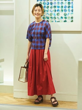 Sunaga_TOMORROWLANDさん(レディース・162cm)の春コーディネート