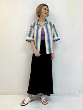 Sunaga_TOMORROWLANDさん（レディース・162cm）の夏コーディネート