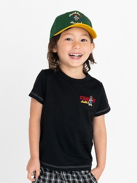 「DOUBLE_B（ダブルビー）のアイテム（トップス）」を使った、ミキハウス担当者２さん（キッズ・103cm）の夏コーディネート