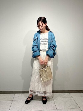 𝒌𝒖𝒓𝒖𝒎𝒊さん（レディース・160cm）の春コーディネート