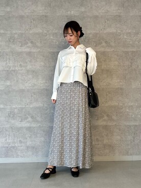 𝒌𝒖𝒓𝒖𝒎𝒊さん（レディース・160cm）の春コーディネート