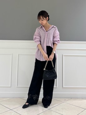 𝒌𝒖𝒓𝒖𝒎𝒊さん（レディース・160cm）の春コーディネート