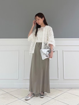 𝒌𝒖𝒓𝒖𝒎𝒊さん(レディース・160cm)の春コーディネート