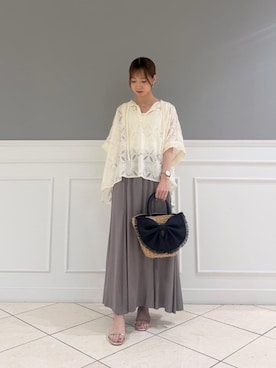 𝒌𝒖𝒓𝒖𝒎𝒊さん（レディース・160cm）の夏コーディネート