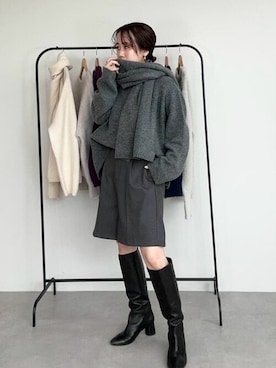ur'sさん（レディース・153cm）の冬コーディネート