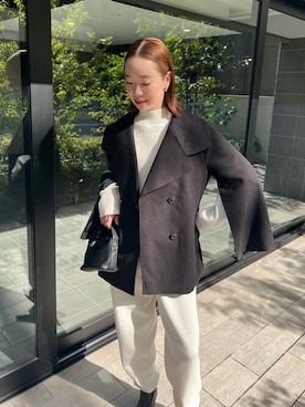 「urs」｜「アイテム（ブーツ）」を使った、ur'sさん（レディース・162cm）の冬コーディネート