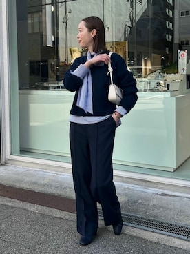 「urs」｜「アイテム（ブーツ）」を使った、ur'sさん（レディース・162cm）の冬コーディネート
