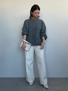 「urs」｜「アイテム（アクセサリー）」を使った、ur'sさん（レディース・153cm）の冬コーディネート