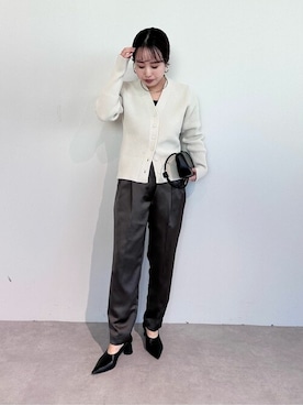 「urs」｜「アイテム（アクセサリー）」を使った、ur'sさん（レディース・153cm）の冬コーディネート