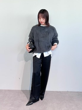 「urs」｜「アイテム（アクセサリー）」を使った、ur'sさん（レディース・153cm）の冬コーディネート