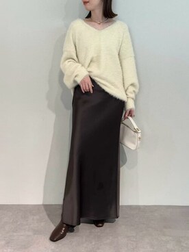 「urs」｜「アイテム（アクセサリー）」を使った、ur'sさん（レディース・162cm）の冬コーディネート