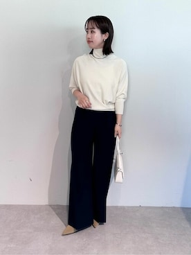 「urs」｜「アイテム（アクセサリー）」を使った、ur'sさん（レディース・153cm）の冬コーディネート