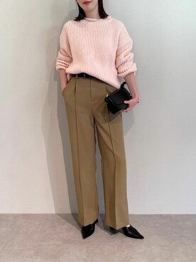 「urs」｜「アイテム（アクセサリー）」を使った、ur'sさん（レディース・162cm）の冬コーディネート