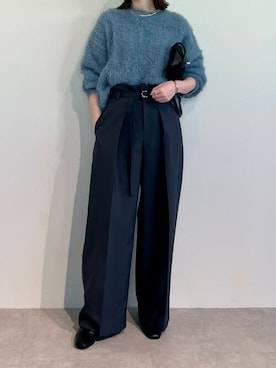 「urs」｜「アイテム（アクセサリー）」を使った、ur'sさん（レディース・162cm）の冬コーディネート