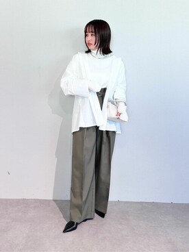 「urs」｜「アイテム（アクセサリー）」を使った、ur'sさん（レディース・153cm）の冬コーディネート