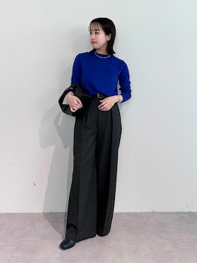 「urs」｜「アイテム（アクセサリー）」を使った、ur'sさん（レディース・153cm）の冬コーディネート