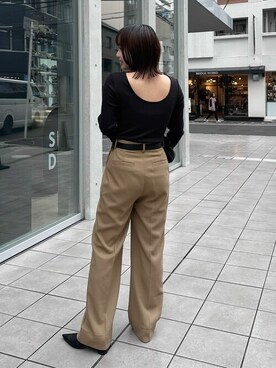 「urs」｜「アイテム（アクセサリー）」を使った、ur'sさん（レディース・153cm）の冬コーディネート