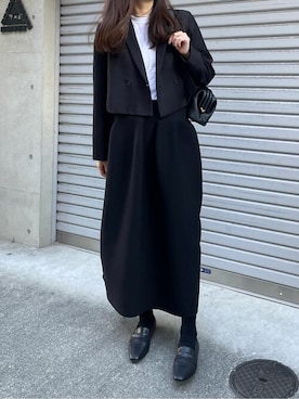 「urs」｜「アイテム（アクセサリー）」を使った、ur'sさん（レディース・167cm）の冬コーディネート