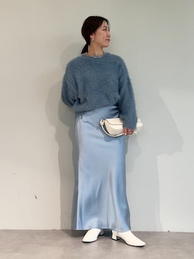 「urs」｜「アイテム（アクセサリー）」を使った、ur'sさん（レディース・153cm）の冬コーディネート