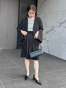 「urs」｜「アイテム（アクセサリー）」を使った、ur'sさん（レディース・153cm）の冬コーディネート