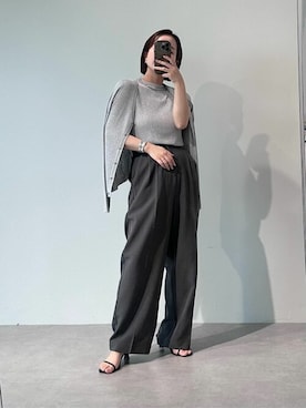 「urs」｜「アイテム（アクセサリー）」を使った、ur'sさん（レディース・153cm）の冬コーディネート
