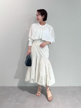 「urs」｜「アイテム（アクセサリー）」を使った、ur'sさん（レディース・153cm）の春コーディネート