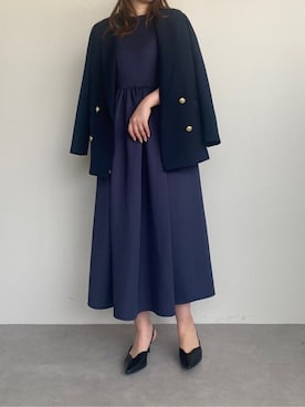 「urs」｜「アイテム（パンプス）」を使った、ur'sさん（レディース・166cm）の春コーディネート