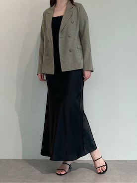 「urs」｜「アイテム（水着/着物・浴衣）」を使った、ur'sさん（レディース・166cm）の春コーディネート