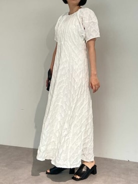 「urs」｜「アイテム（ワンピース/ドレス）」を使った、ur'sさん（レディース・157cm）の春コーディネート
